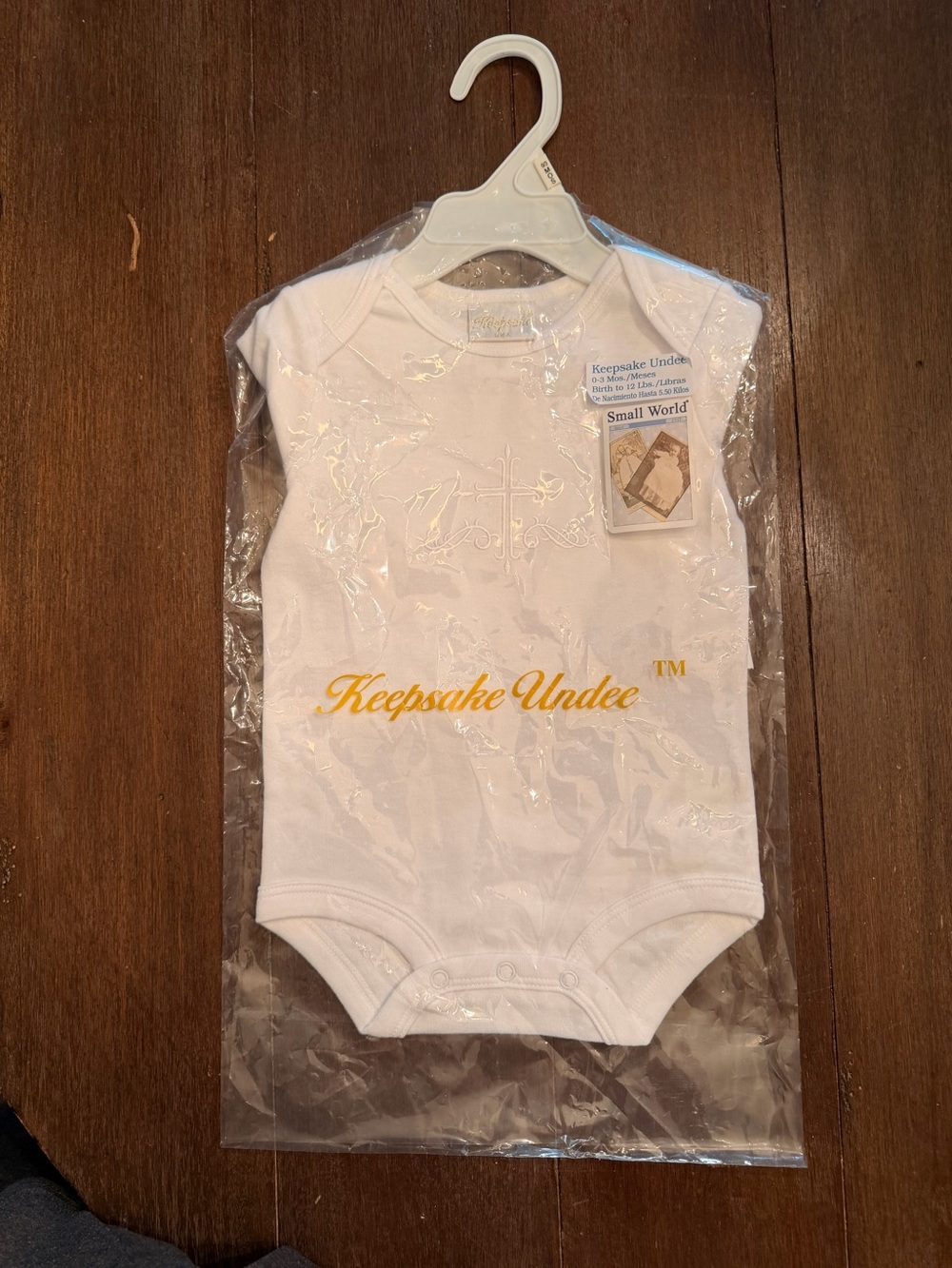KEEPSAKE the Label White Infant One-Piece Bodysuit
